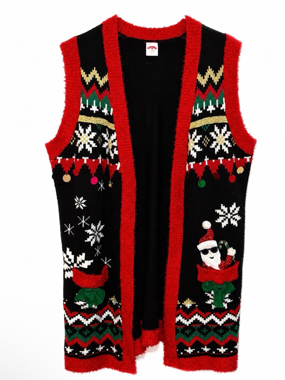 Holiday Time Christmas Women’s Festive Vest